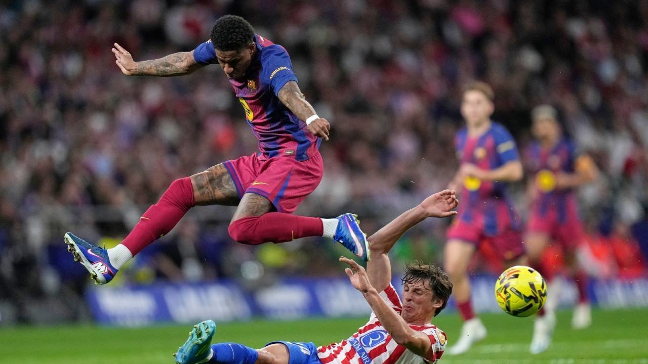 Hasil Atletico Madrid vs Barcelona: Gol Akhir Lewandowski Bawa Blaugrana Menang Dramatis