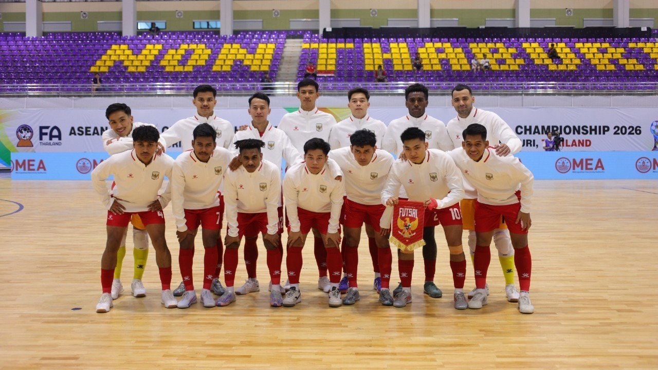Nonton Live Streaming Indonesia vs Malaysia di MNCTV - Piala AFF Futsal 2026