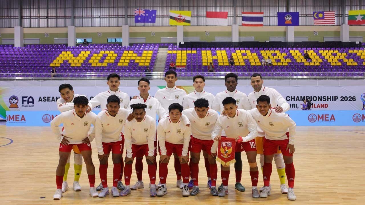 Link Streaming Timnas Futsal Indonesia vs Thailand di MNCTV dan RCTI+ - Final Piala AFF Futsal 2026