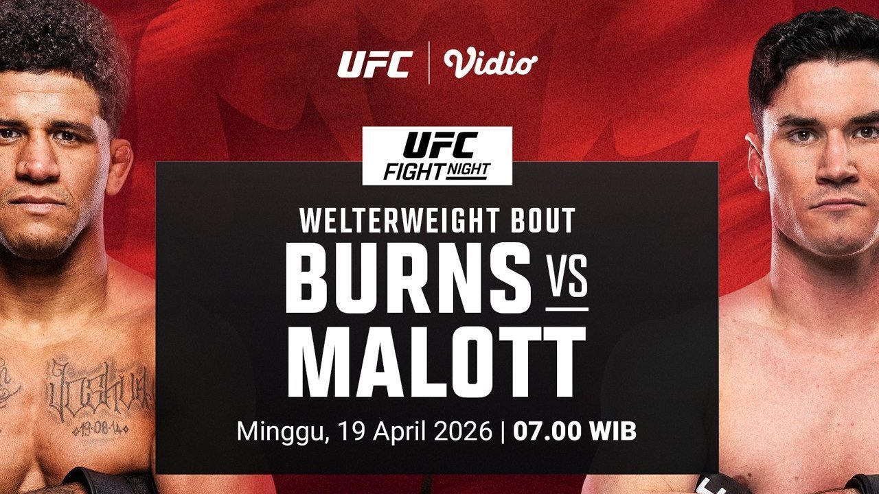 Jadwal Lengkap UFC Fight Night: Mike Malott vs Gilbert Burns