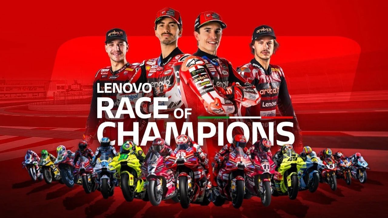 15 Pembalap MotoGP dan WorldSBK Ducati Siap Tarung di Race of Champions World Ducati Week 2026