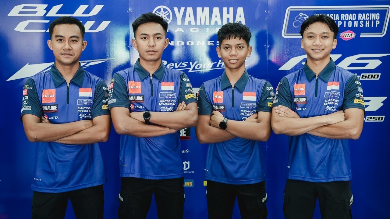 Siap Tarung! Yamaha Racing Indonesia Bidik Kemenangan di Seri 1 ARRC Malaysia 2026