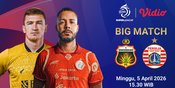 Duel The Guardian vs Macan Kemayoran! Bhayangkara FC vs Persija Jakarta di BRI Super League