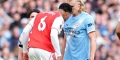 Man City vs Arsenal: Mengapa Gabriel Magalhaes Tak Dikartu Merah Usai Headbutt Erling Haaland?