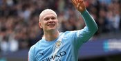 Cetak Hattrick ke Gawang Liverpool, Erling Haaland Full Senyum!