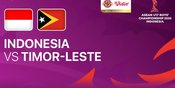 Jadwal TV Timnas Indonesia U-17 vs Timor Leste, Tayang di Indosiar, Jam Berapa?