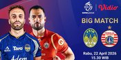 Siaran Langsung Super League: PSIM Yogyakarta vs Persija Jakarta, Live di Vidio Sore Ini!