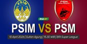 Prediksi BRI Super League: PSIM vs PSM Makassar 10 April 2026 Prediksi BRI Super League: PSIM vs PSM Makassar 10 April 2026