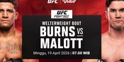 Jadwal Lengkap UFC Fight Night: Mike Malott vs Gilbert Burns