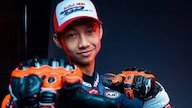 Kiandra Ramadhipa Dedikasikan Kemenangan Red Bull Rookies Cup Spanyol 2026 untuk Ayah dan Indonesia
