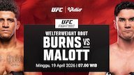 Jadwal Lengkap UFC Fight Night: Mike Malott vs Gilbert Burns