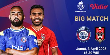 Jadwal dan Link Streaming BRI Super League: Arema FC vs Malut United