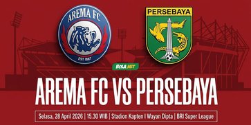 Link Live Streaming Arema FC vs Persebaya: Tayang di Mana, Kickoff Jam Berapa?