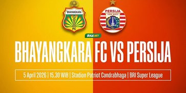 Siaran Langsung dan Live Streaming BRI Super League: Bhayangkara FC vs Persija Jakarta, Tayang Sore Ini! Siaran Langsung dan Live Streaming BRI Super League: Bhayangkara FC vs Persija Jakarta, Tayang Sore Ini!
