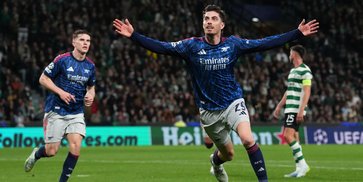 Hasil Sporting CP vs Arsenal: Gol Telat Kai Havertz Antar The Gunners Raih Kemenangan Dramatis di Lisbon