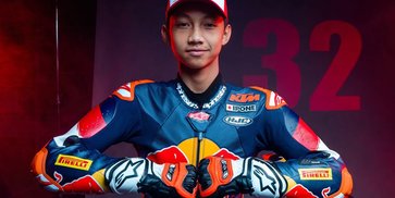 Kiandra Ramadhipa Lompat ke Peringkat 2 Klasemen Red Bull Rookies Cup 2026 Usai Menangi Race 2 Seri Spanyol
