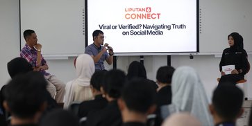 Viral or Verified? Liputan6 Connect Bedah Strategi Akurasi Konten di Sekolah Vokasi IPB