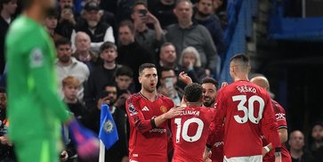 Rapor Pemain Manchester United vs Chelsea: Bruno Dekati Rekor, Cunha Cetak Gol Penentu!