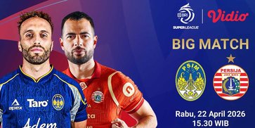 Siaran Langsung Super League: PSIM Yogyakarta vs Persija Jakarta, Live di Vidio Sore Ini!