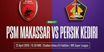 Link Live Streaming BRI Super League: PSM Makassar vs Persik Kediri