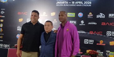 Ronaldo Nazario dan Patrick Kluivert Tidak Bermain dalam Laga DRX World Legends Vs Barcelona Legends: Sudah Lama Tidak Turun dan Cedera