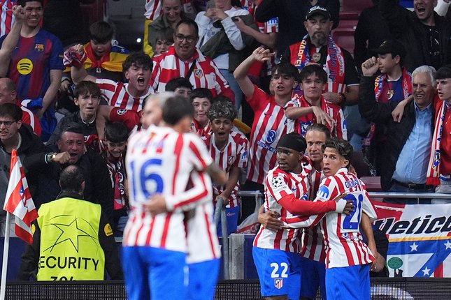 Meski Kalah, Atletico Madrid Singkirkan Barcelona