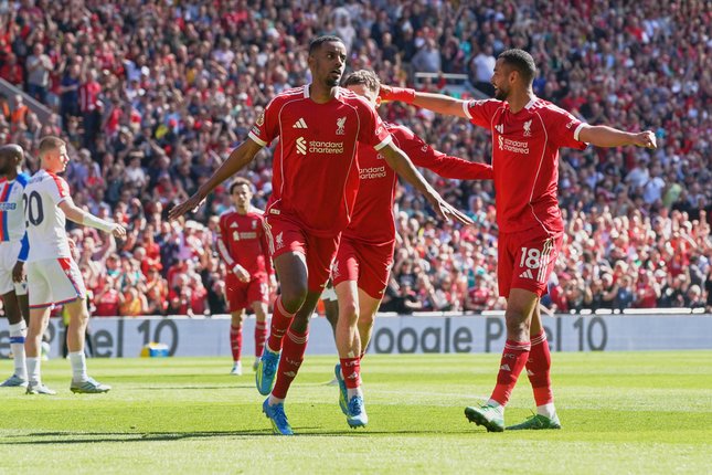 Susunan Pemain Liverpool vs Crystal Palace
