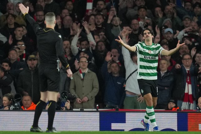 Susunan Pemain Arsenal vs Sporting CP