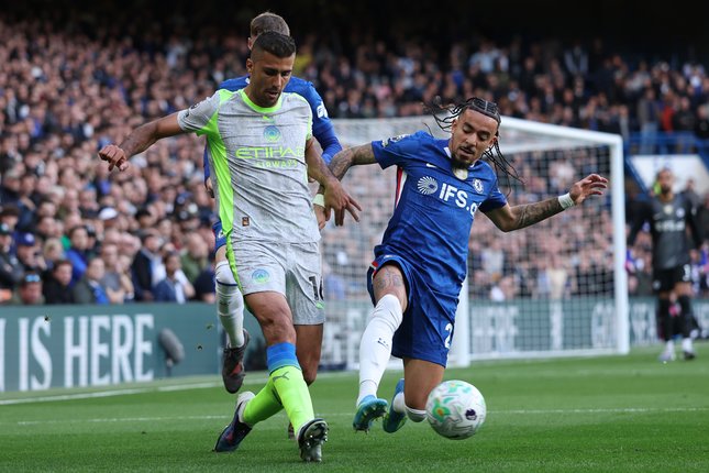 Babak Pertama Chelsea vs Man City