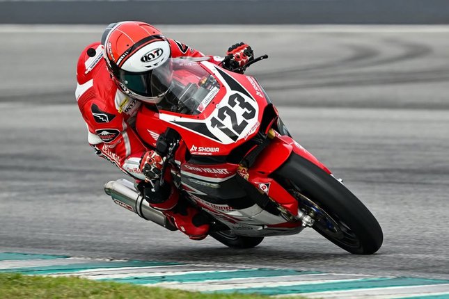 Hasil Race 2 ARRC AP250 Malaysia 2026 Pembalap Astra Honda Racing Team di ARRC AP250 2026, Rheza Danica Ahrens (c) Astra Honda Racing Team