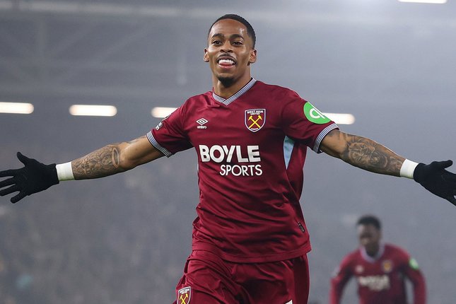 Kans Terbuka Lebar Winger West Ham, Crysencio Summerville (c) Premier League Official