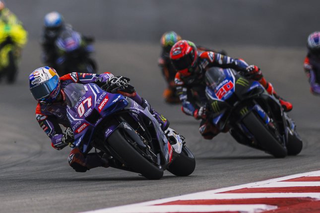 Suasana Garasi Yamaha Tetap Kondusif Toprak Razgatlioglu dan Fabio Quartararo (c) Yamaha MotoGP