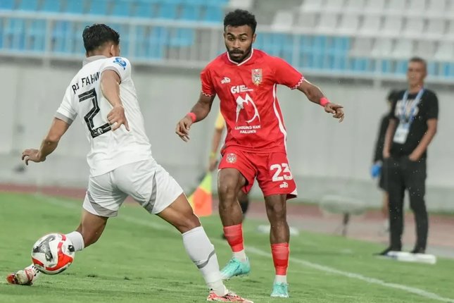 Babak Kedua Arema FC vs Malut United