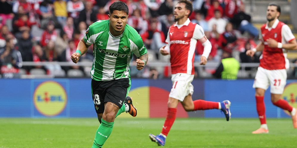 Braga vs Betis: Penalti Cucho Hernandez Selamatkan Tim Tamu