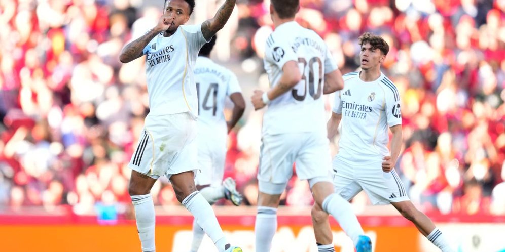 Rapor Pemain Real Madrid saat Keok di Markas Mallorca: Militao Jadi Cahaya di Tengah Kegelapan