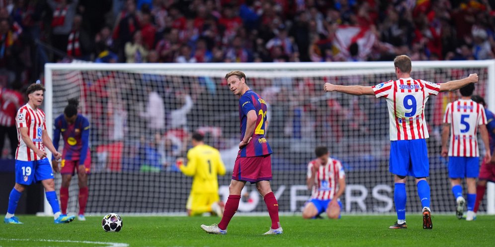 Barcelona tersingkir dan ada 5 pelajaran pahit yang bisa dipetik — kekalahan di leg pertama jadi petaka yang tidak bisa dibalikkan Blaugrana bro. #Barcelona #UCL #Atletico