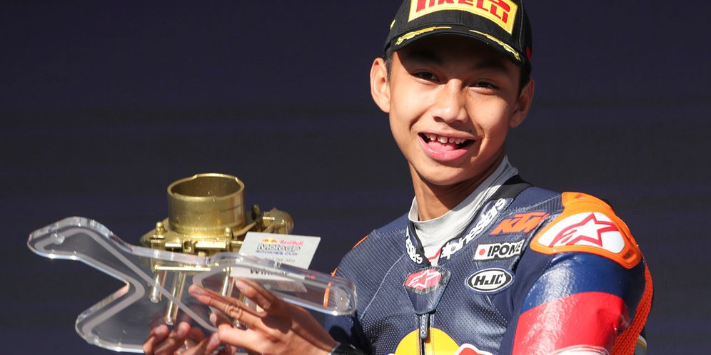 Jelang Debut di Moto3 Junior 2026, Kiandra Ramadhipa Target Hasil Apik Seperti di Red Bull Rookies Cup