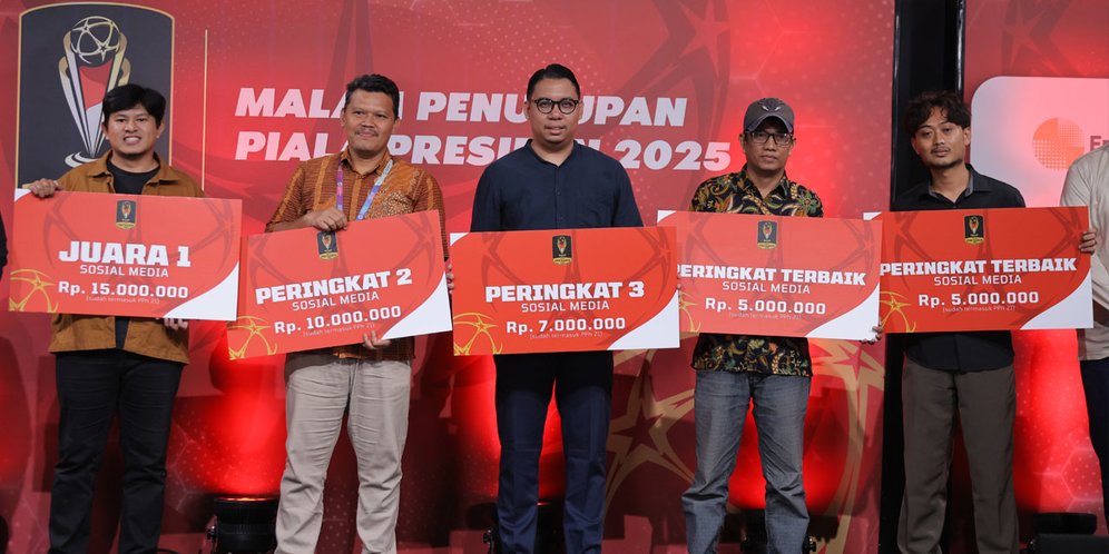 Selamat! KLY Sports Sabet 3 Gelar Juara di Malam Penghargaan Piala Presiden 2025