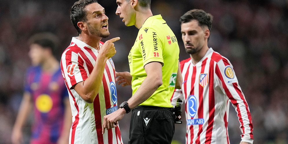 Standard Ganda Wasit La Liga? Atletico Madrid Adukan Kasus Gerard Martin ke Komite Wasit