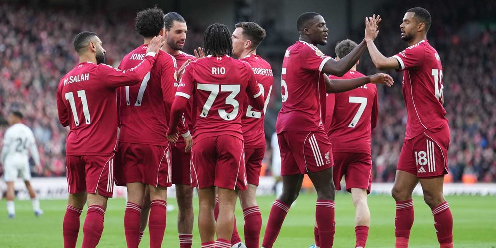 Rapor Pemain Liverpool vs Fulham: Ngumoha Bersinar, Salah Tutup Laga dengan Gaya