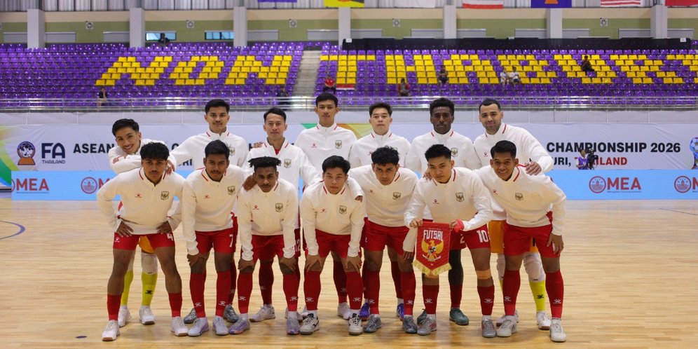 Klasemen Grup B Piala AFF Futsal 2026 usai laga Timnas Futsal Indonesia vs Australia: Skuad Garuda Peringkat Berapa