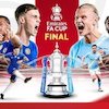 Apakah Chelsea vs Man City di Final Piala FA Tayang Live di TV?