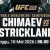 Link Live Streaming UFC 328: Chimaev vs Strickland di Vidio, 10 Mei 2026