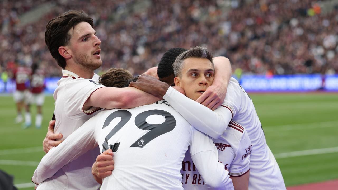 Rapor Pemain Arsenal saat Tundukkan West Ham: Raya Gemilang, Trossard Jadi Penentu