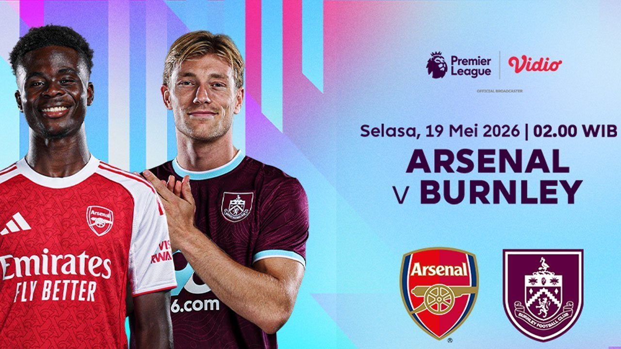 Link Live Streaming Liga Inggris: Arsenal vs Burnley di Vidio Link Live Streaming Liga Inggris: Arsenal vs Burnley di Vidio
