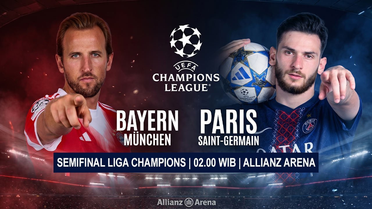 Pertandingan Bayern vs PSG Tayang di SCTV atau Tidak? Simak Jadwal dan Link Streamingnya