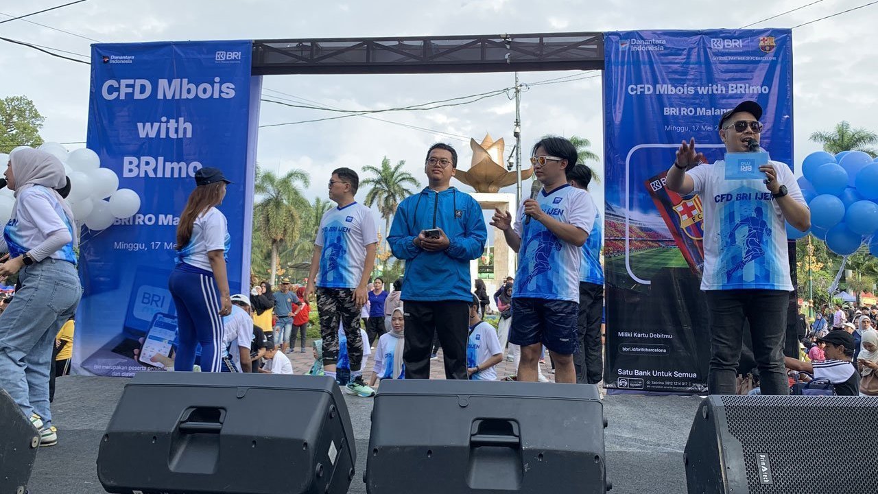 Ketika Jalan Ijen Berwarna Biru: Saat CFD dan BRImo Menyatukan Olahraga, Musik, dan Gaya Hidup Digital