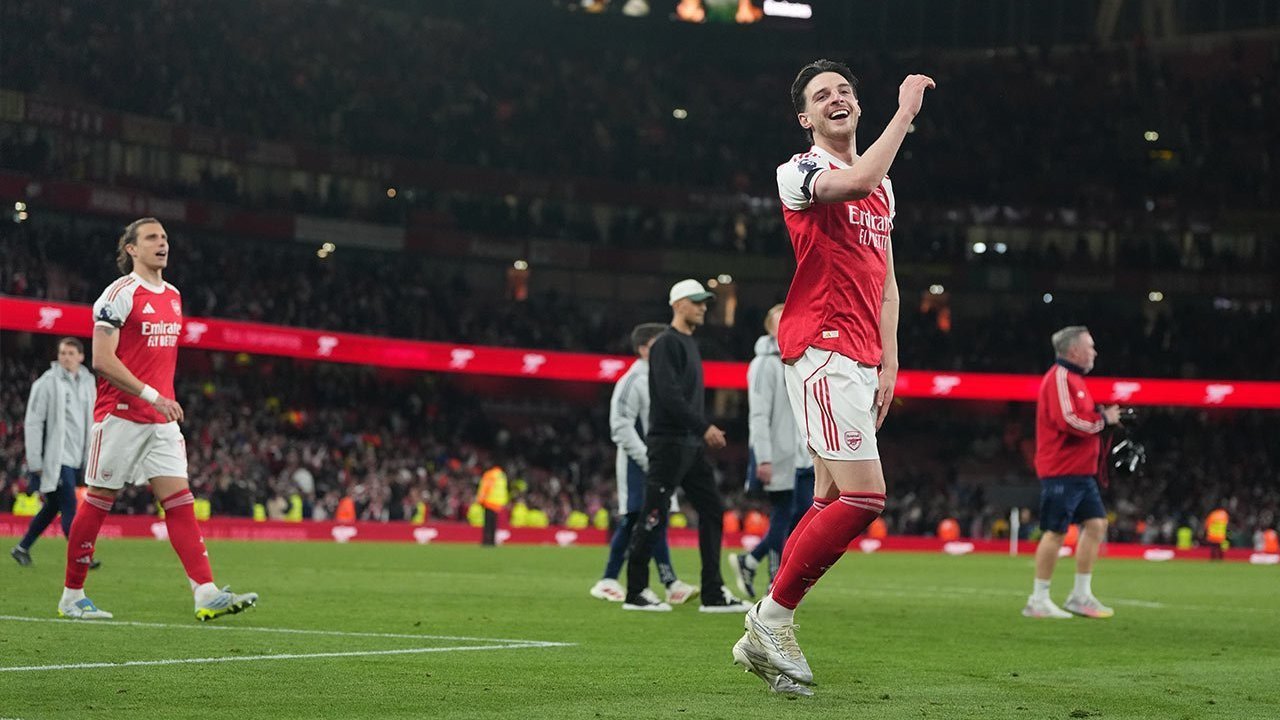 Declan Rice Pun Terpukau Kuartet Bek Arsenal: Tanpa Mereka, Saya Tidak Tahu Klub Ini Ada di Mana Declan Rice Pun Terpukau Kuartet Bek Arsenal: Tanpa Mereka, Saya Tidak Tahu Klub Ini Ada di Mana