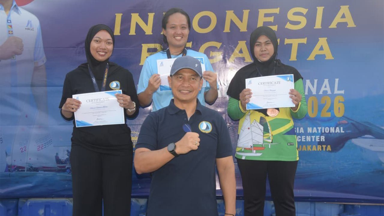 Indonesia Regatta Series I dan Kejurnas Layar 2026 Resmi Ditutup, PB Porlasi Apresiasi Atlet Indonesia Regatta Series I dan Kejurnas Layar 2026 Resmi Ditutup, PB Porlasi Apresiasi Atlet