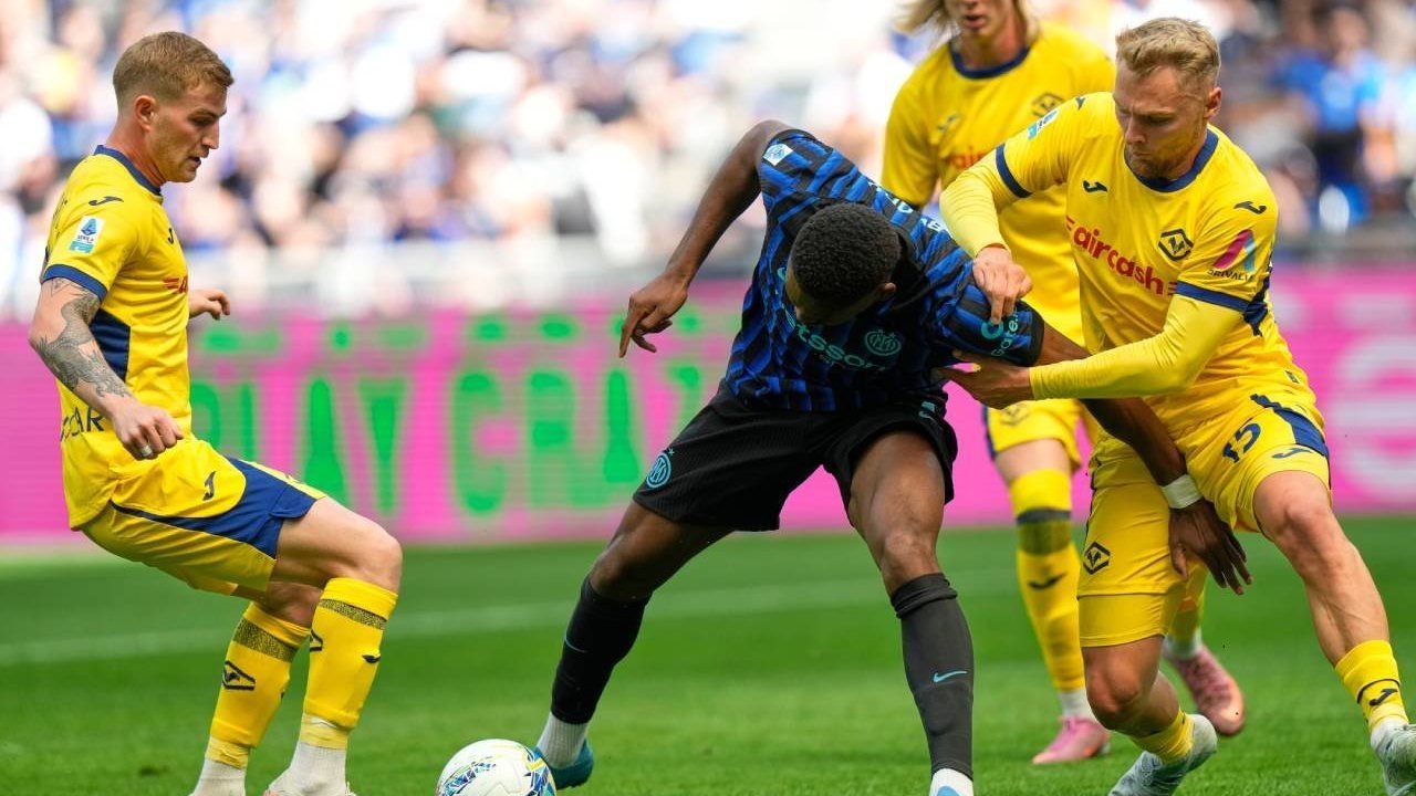 Hasil Inter vs Verona: Gol Telat Buyarkan Kemenangan Nerazzurri
